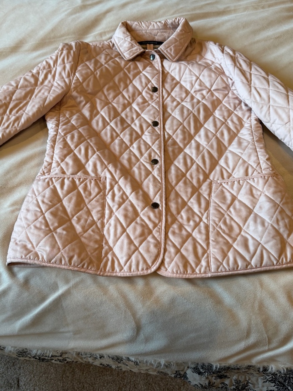 Burberry quilted jacket